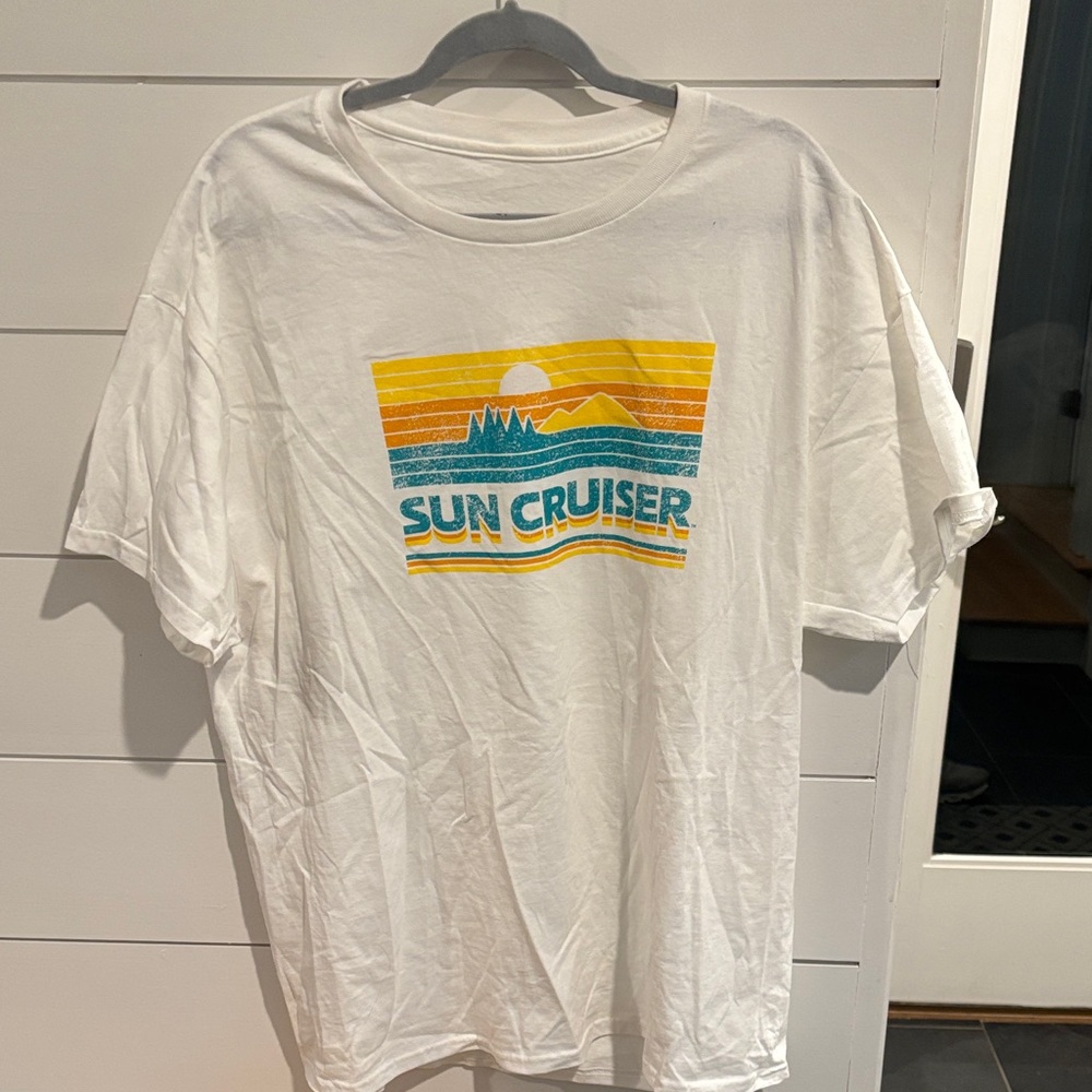 White Graphic T-Shirt